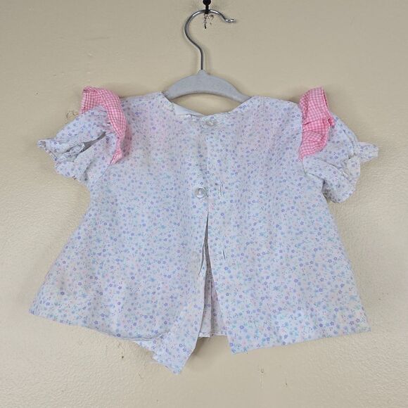 Vintage dress prairie size 0-6m - Picture 3 of 5